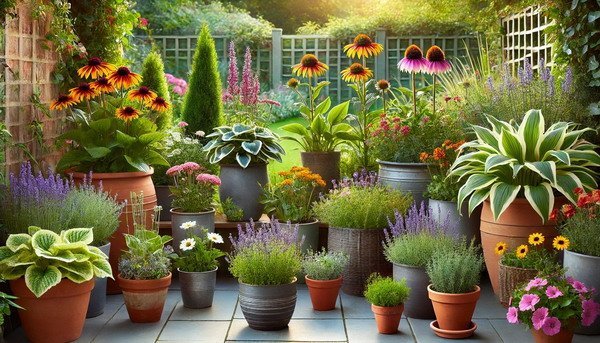 Hardy Perennials for Pots