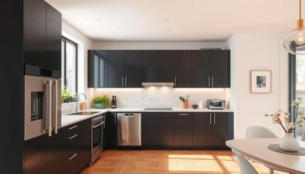 Kitchen Decor with Dark Cabinets