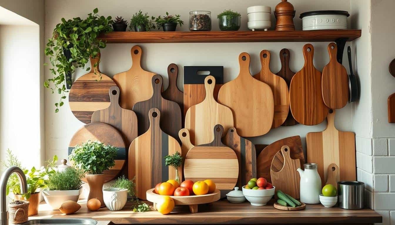 Kitchen Decor with Cutting Boards