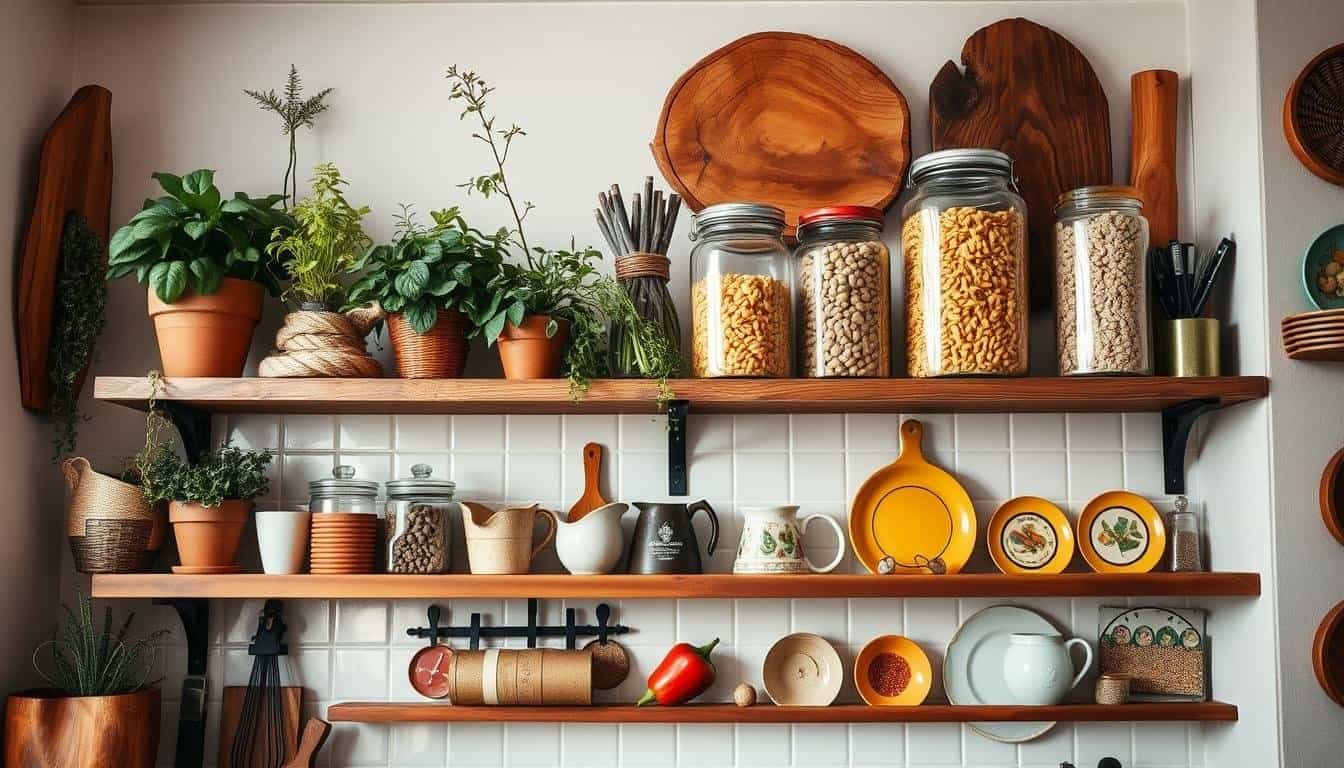 Kitchen Decor for Above Cabinets