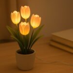 AMZSTAR DIY Tulip Night Light LED Handmade Decoration